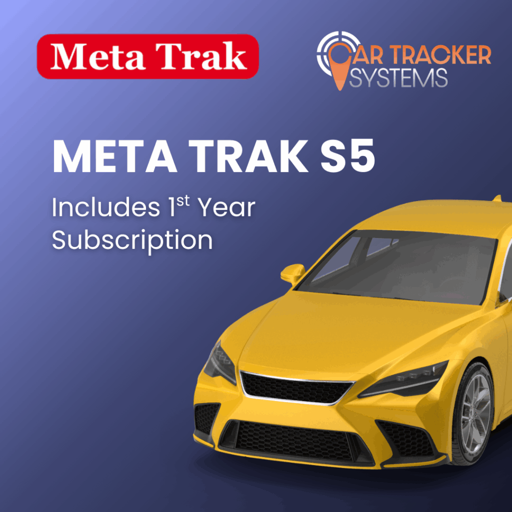 Meta Trak S5 - Includes 1st Year Subscription with Car Tracker Systems