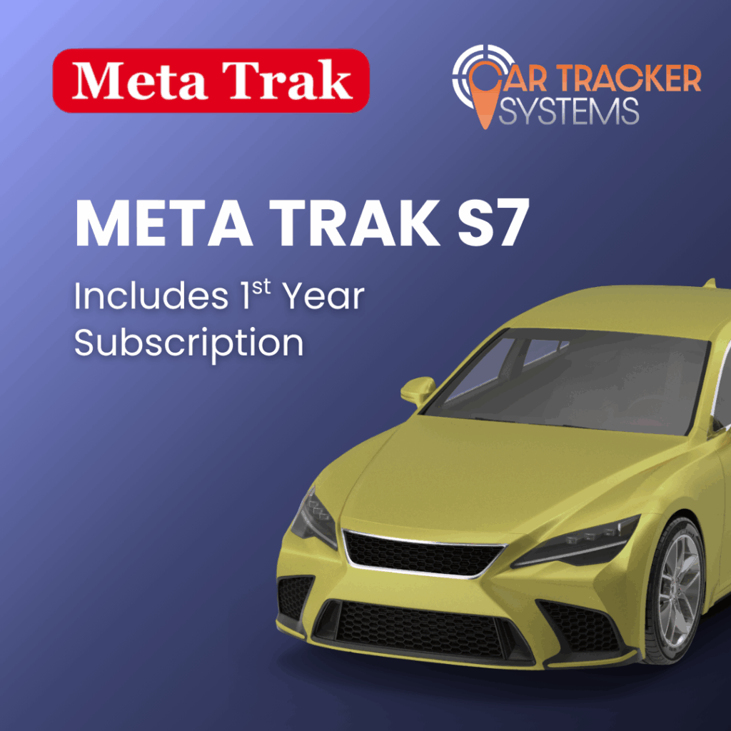 Meta Trak S7 - Includes 1st Year Subscription - Car Tracker Systems